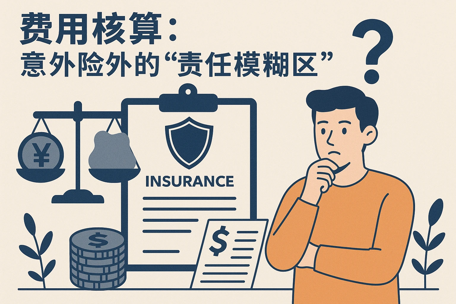 2. 费用核算：意外险外的“责任模糊区”