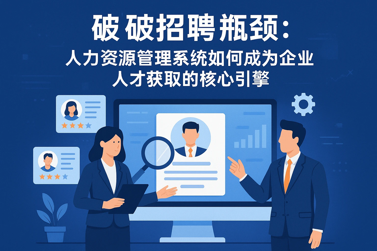 破解招聘瓶颈：人力资源管理系统如何成为企业人才获取的核心引擎