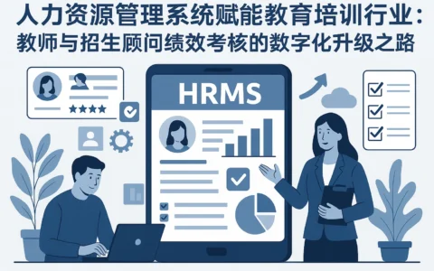 人力资源管理系统赋能教育培训行业：教师与招生顾问绩效考核的数字化升级之路