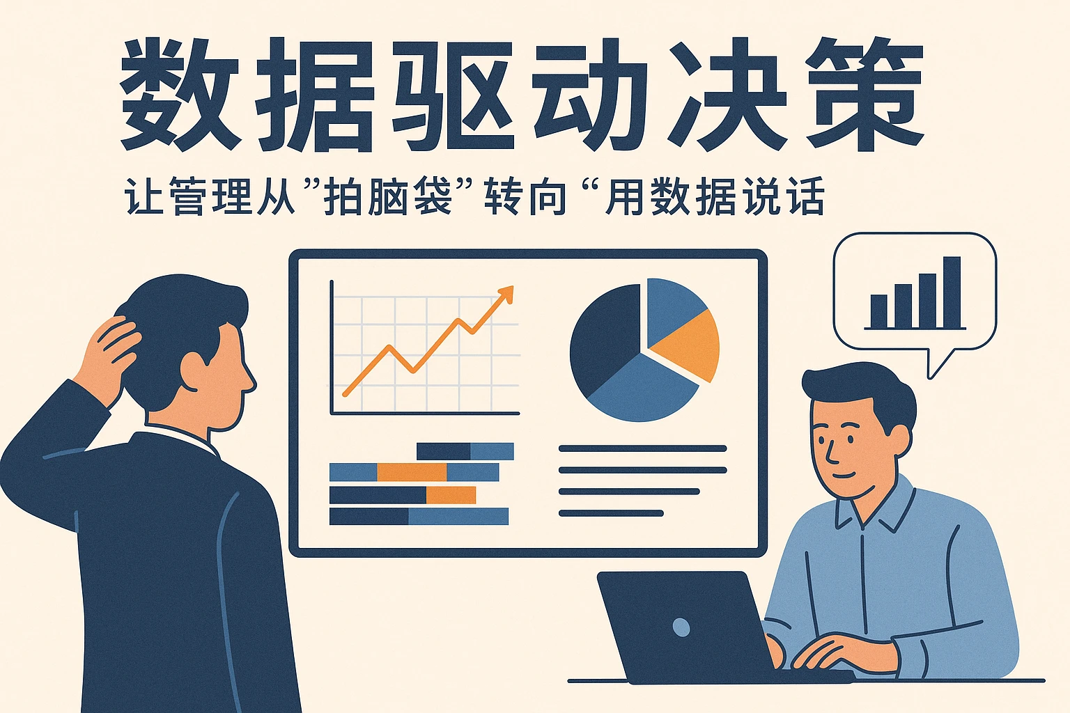2. 数据驱动决策：让管理从“拍脑袋”转向“用数据说话”