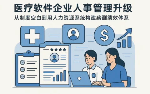 医疗软件企业人事管理升级：从制度空白到用人力资源系统构建薪酬绩效体系