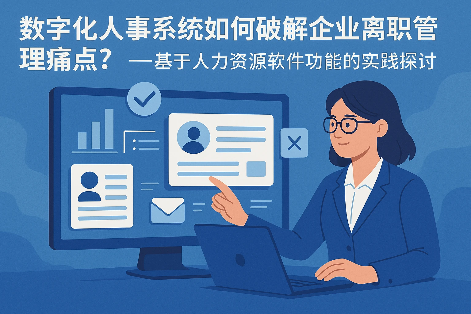 数字化人事系统如何破解企业离职管理痛点？——基于人力资源软件功能的实践探讨