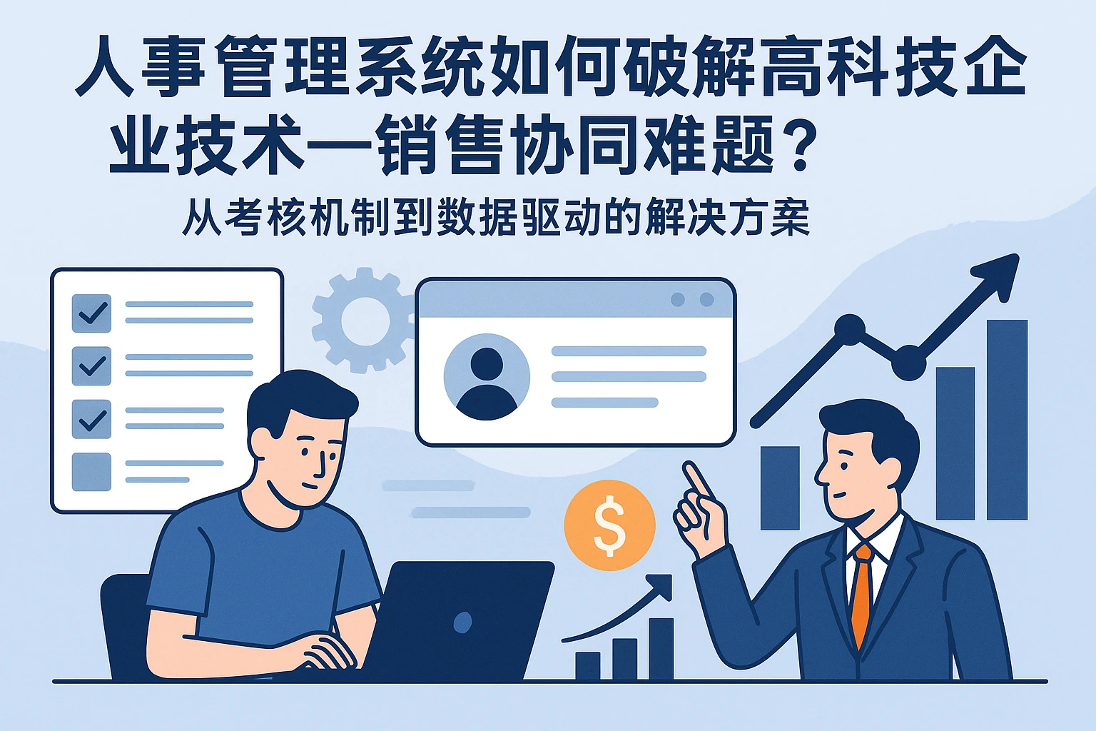人事管理系统如何破解高科技企业技术-销售协同难题？从考核机制到数据驱动的解决方案