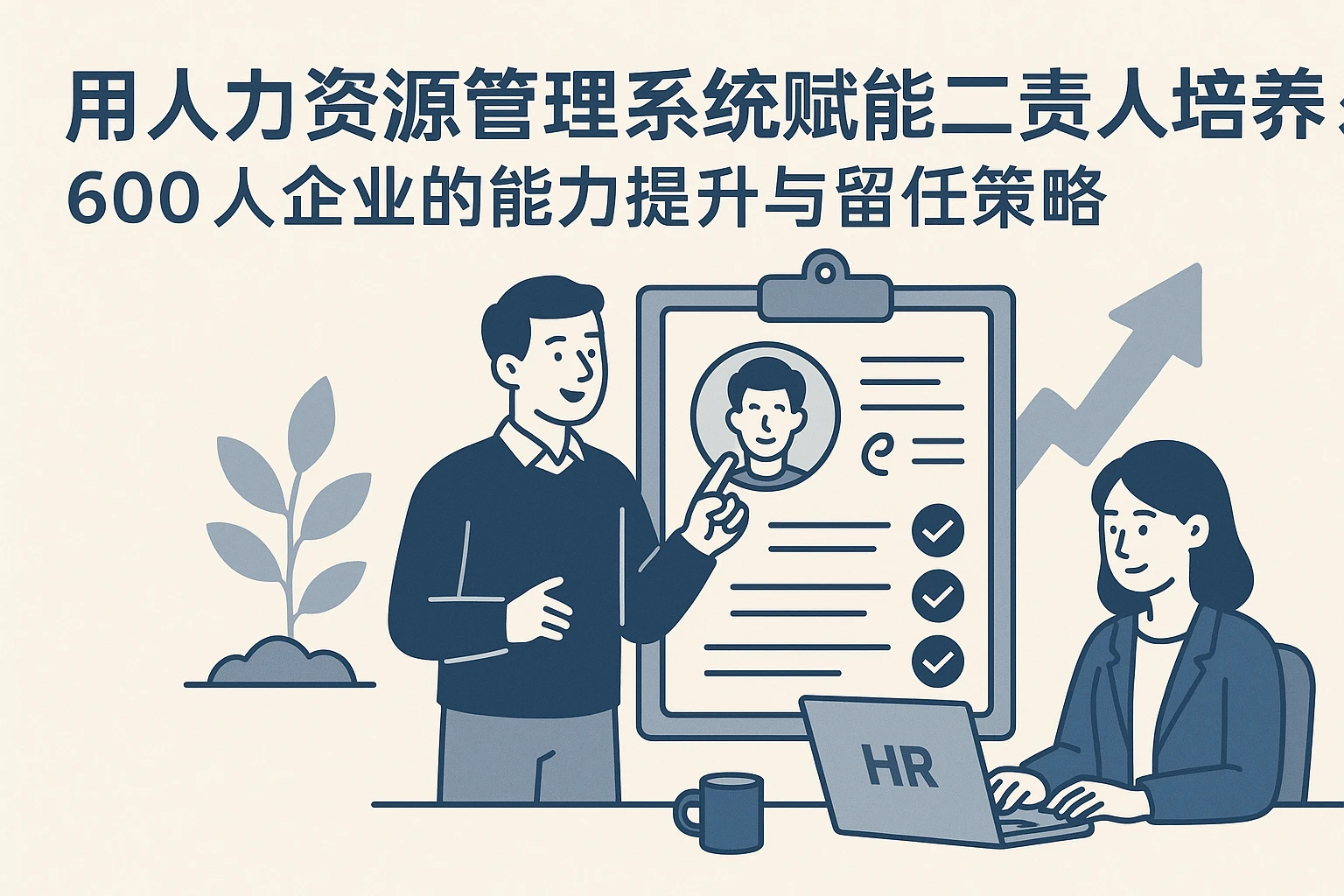用人力资源管理系统赋能二责人培养：600人企业的能力提升与留任策略