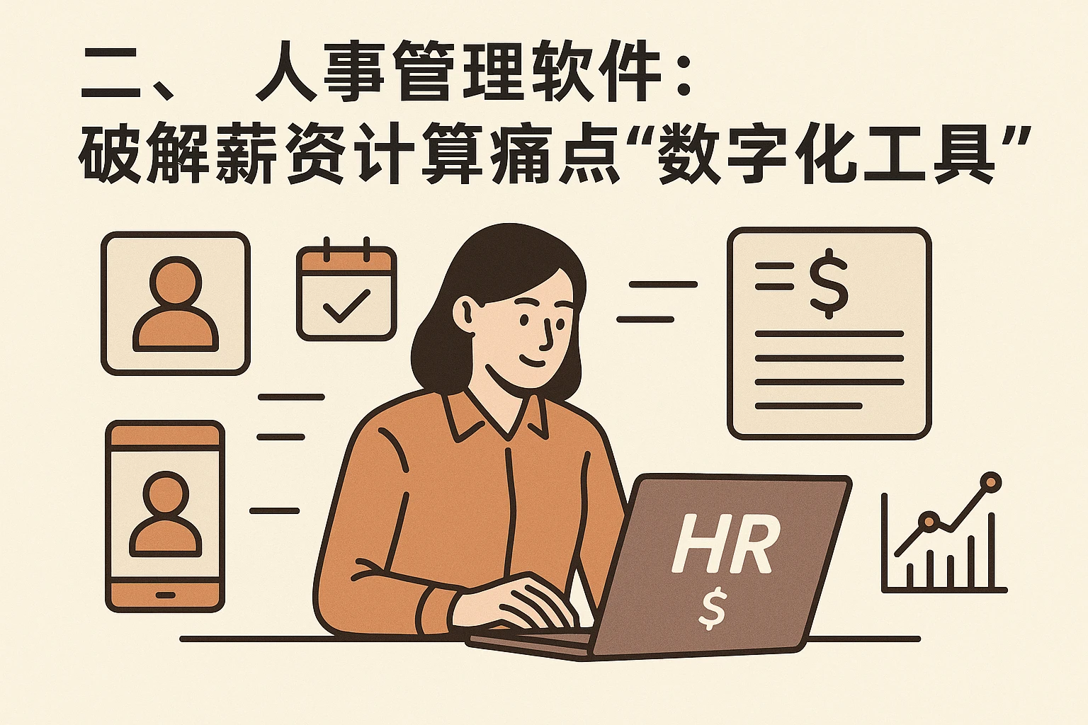 二、人事管理软件：破解薪资计算痛点的“数字化工具”