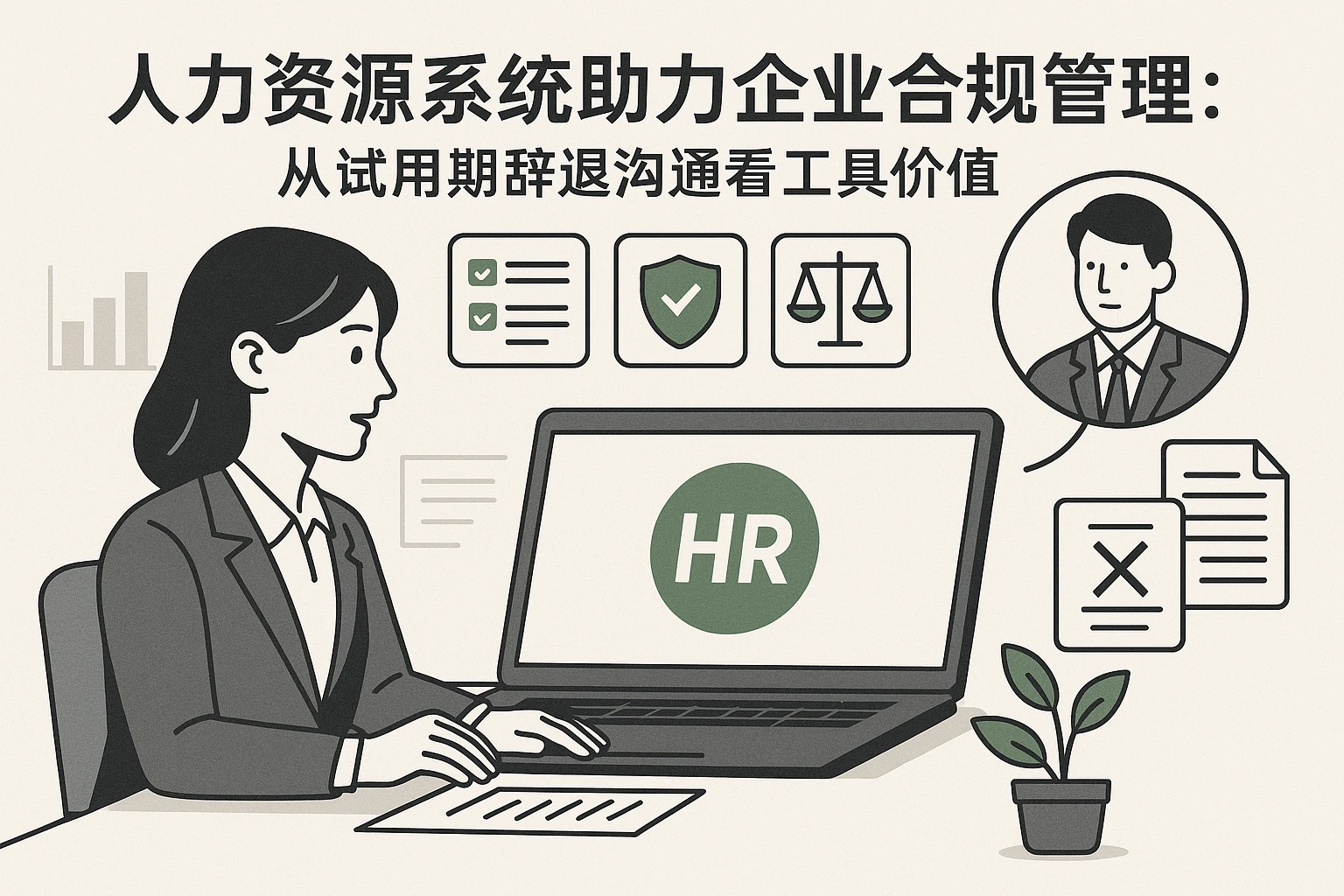 人力资源系统助力企业合规管理：从试用期辞退沟通看工具价值