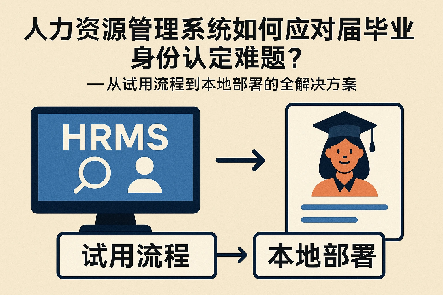 人力资源管理系统如何应对应届毕业生身份认定难题？——从试用流程到本地部署的全解决方案