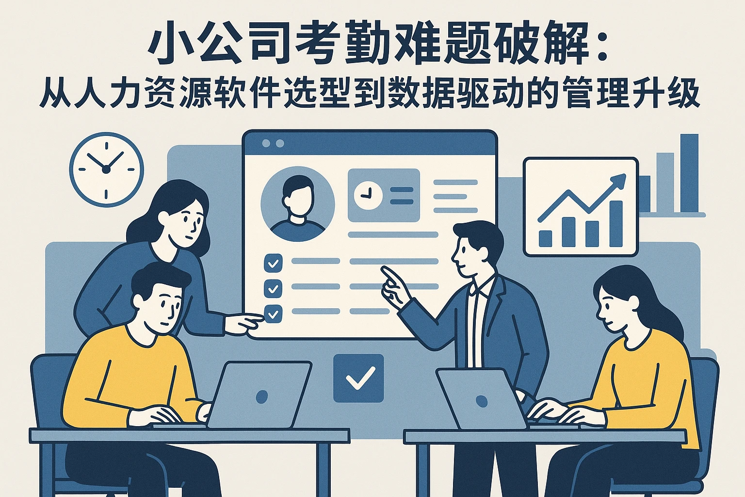 小公司考勤难题破解：从人力资源软件选型到数据驱动的管理升级