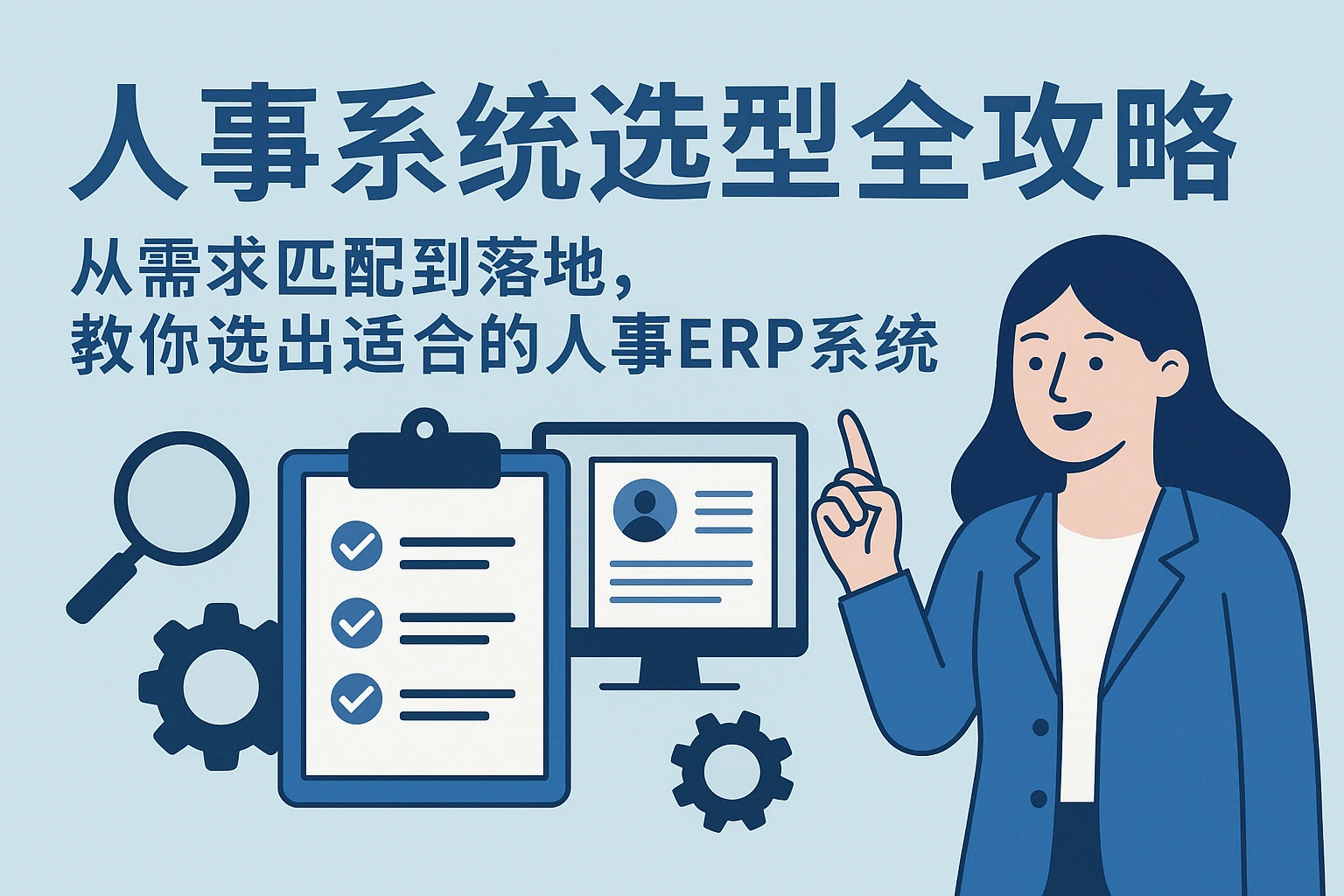 人事系统选型全攻略：从需求匹配到落地，教你选出适合的人事ERP系统