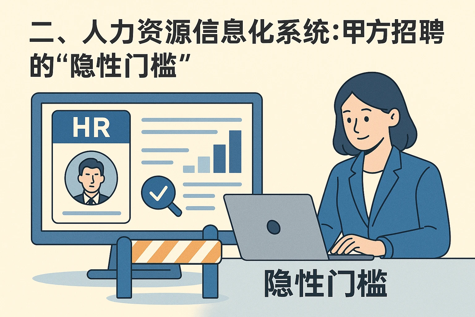 二、人力资源信息化系统：甲方招聘的“隐性门槛”