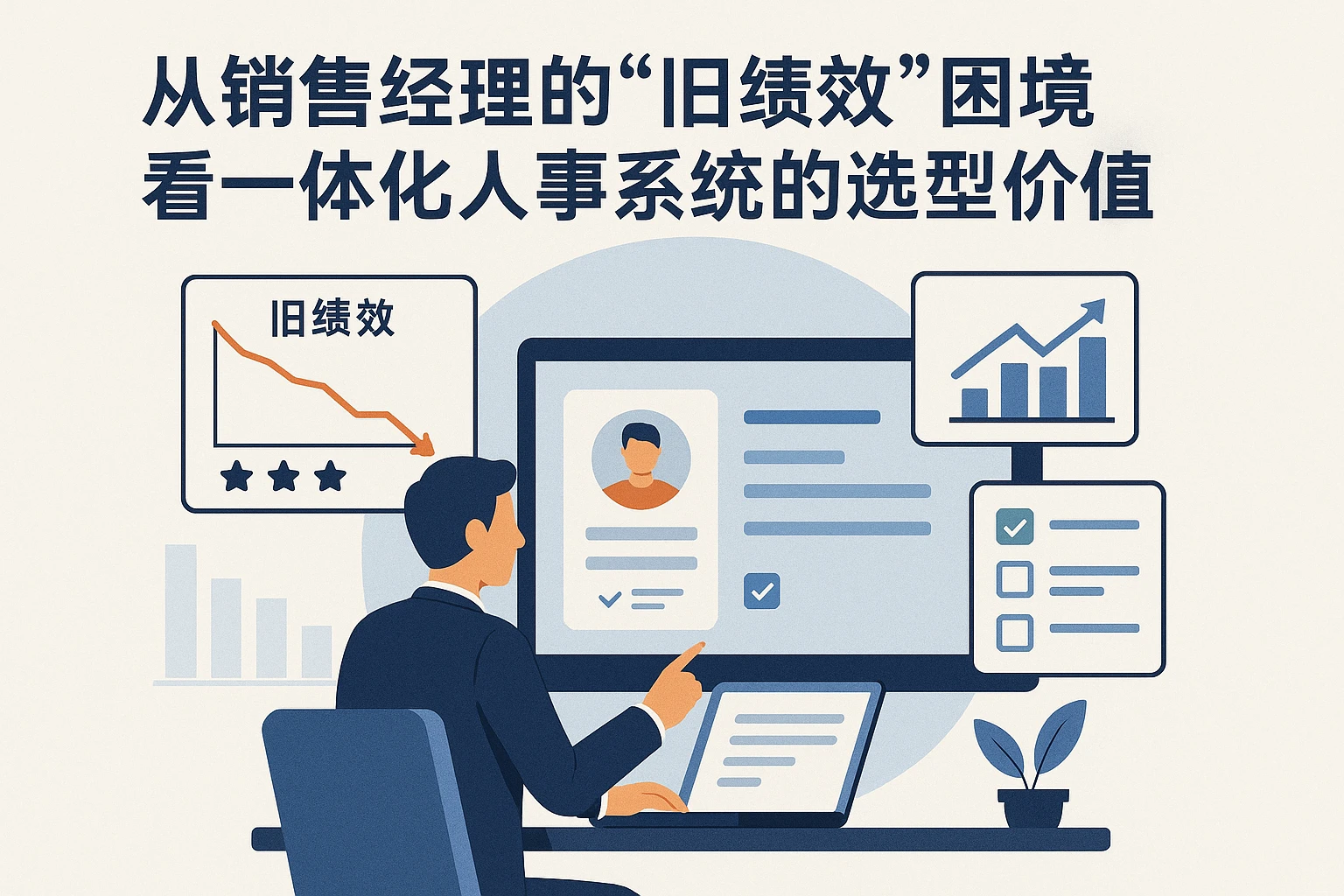 从销售经理的“旧绩效”困境，看一体化人事系统的选型价值