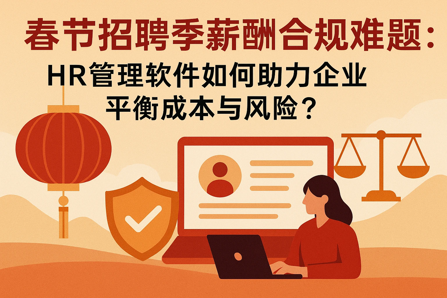 春节招聘季薪酬合规难题：HR管理软件如何助力企业平衡成本与风险？