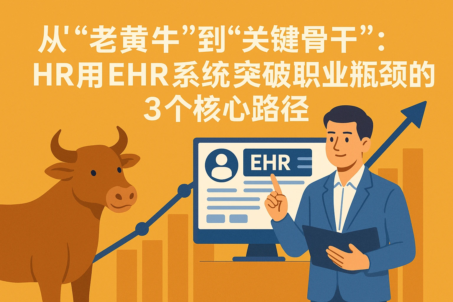 从“老黄牛”到“关键骨干”：HR用EHR系统突破职业瓶颈的3个核心路径
