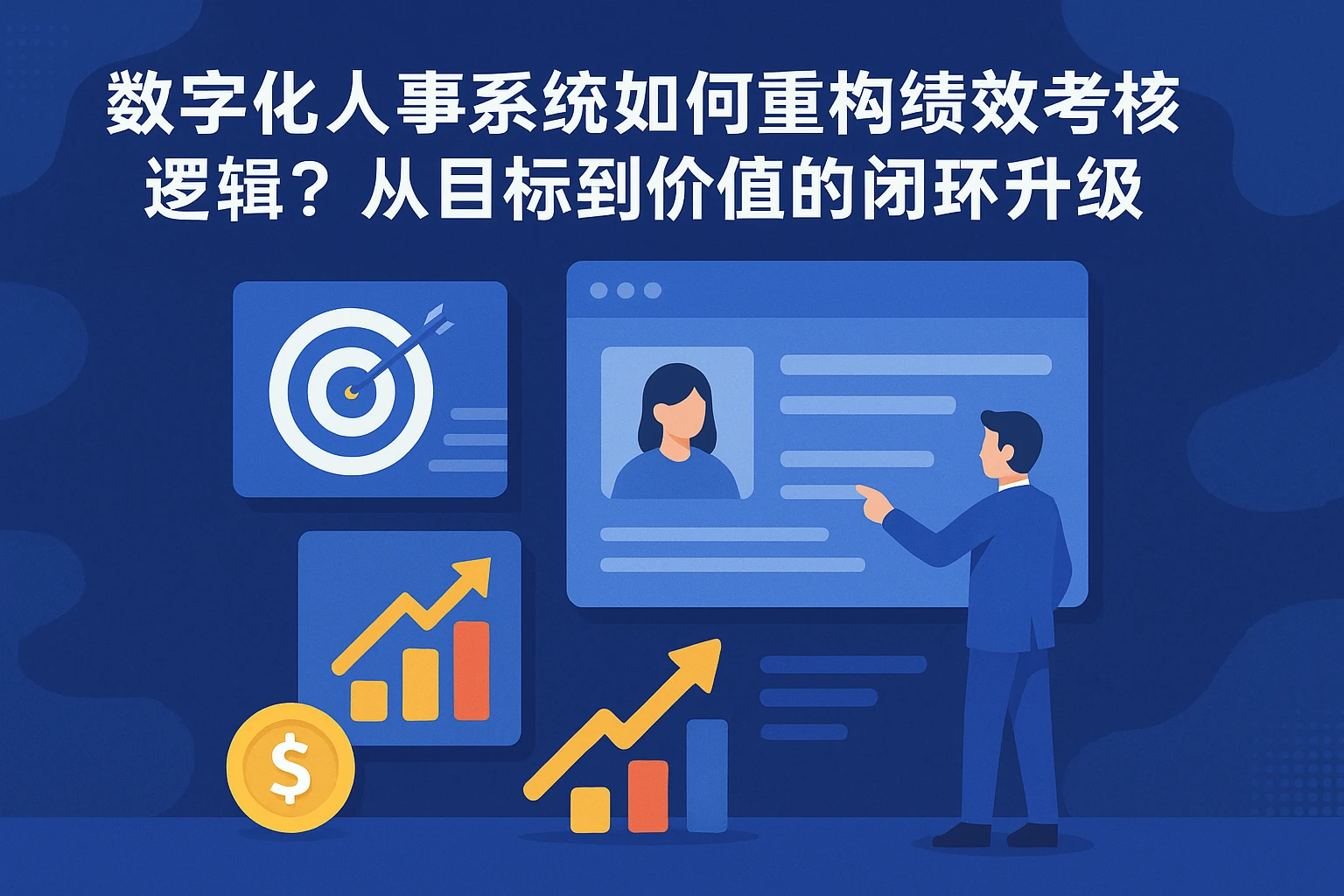 数字化人事系统如何重构绩效考核逻辑？从目标到价值的闭环升级
