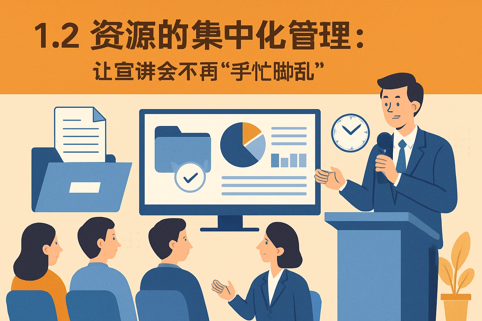 1.2 资源的集中化管理：让宣讲会不再
