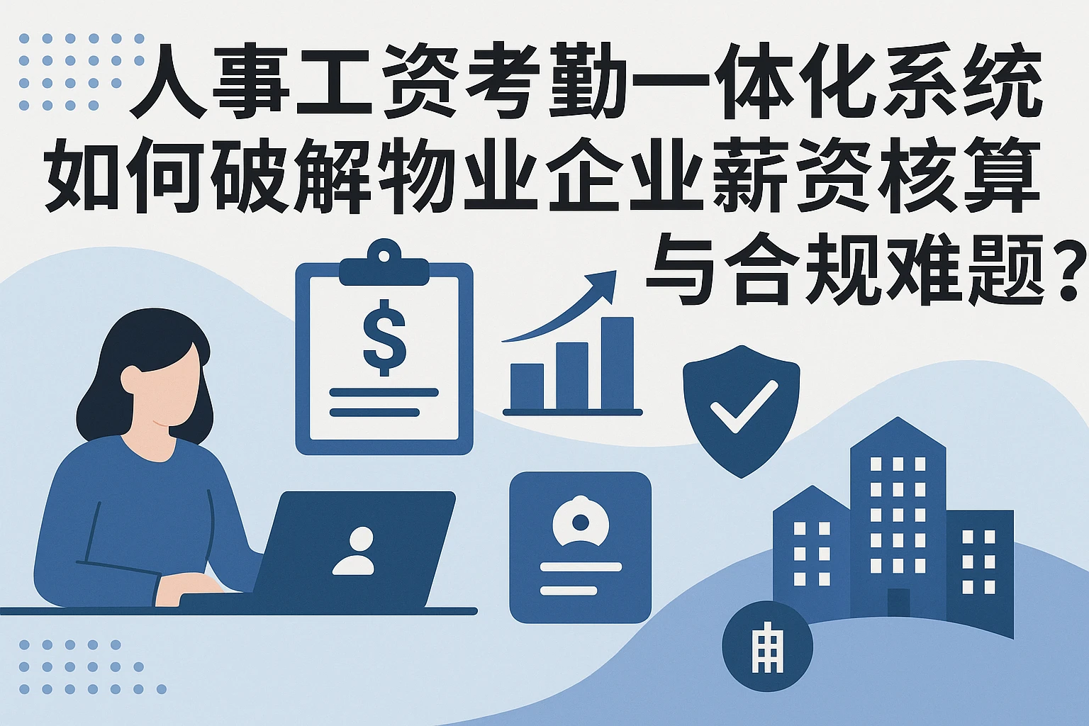 人事工资考勤一体化系统如何破解物业企业薪资核算与合规难题？