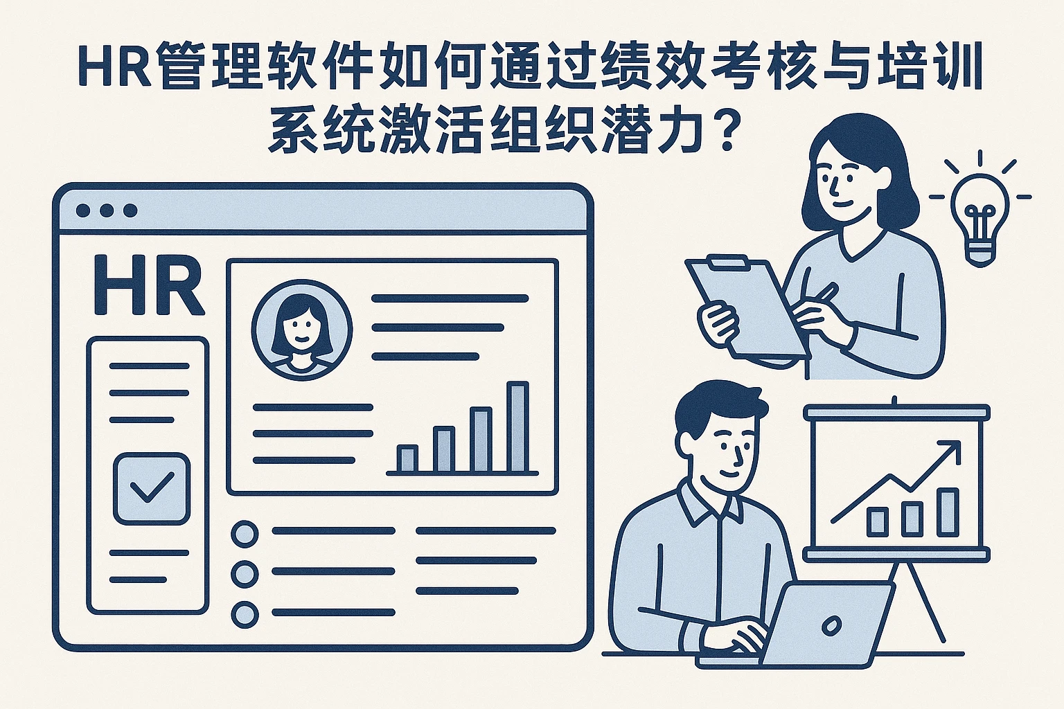 HR管理软件如何通过绩效考核与培训系统激活组织潜力？