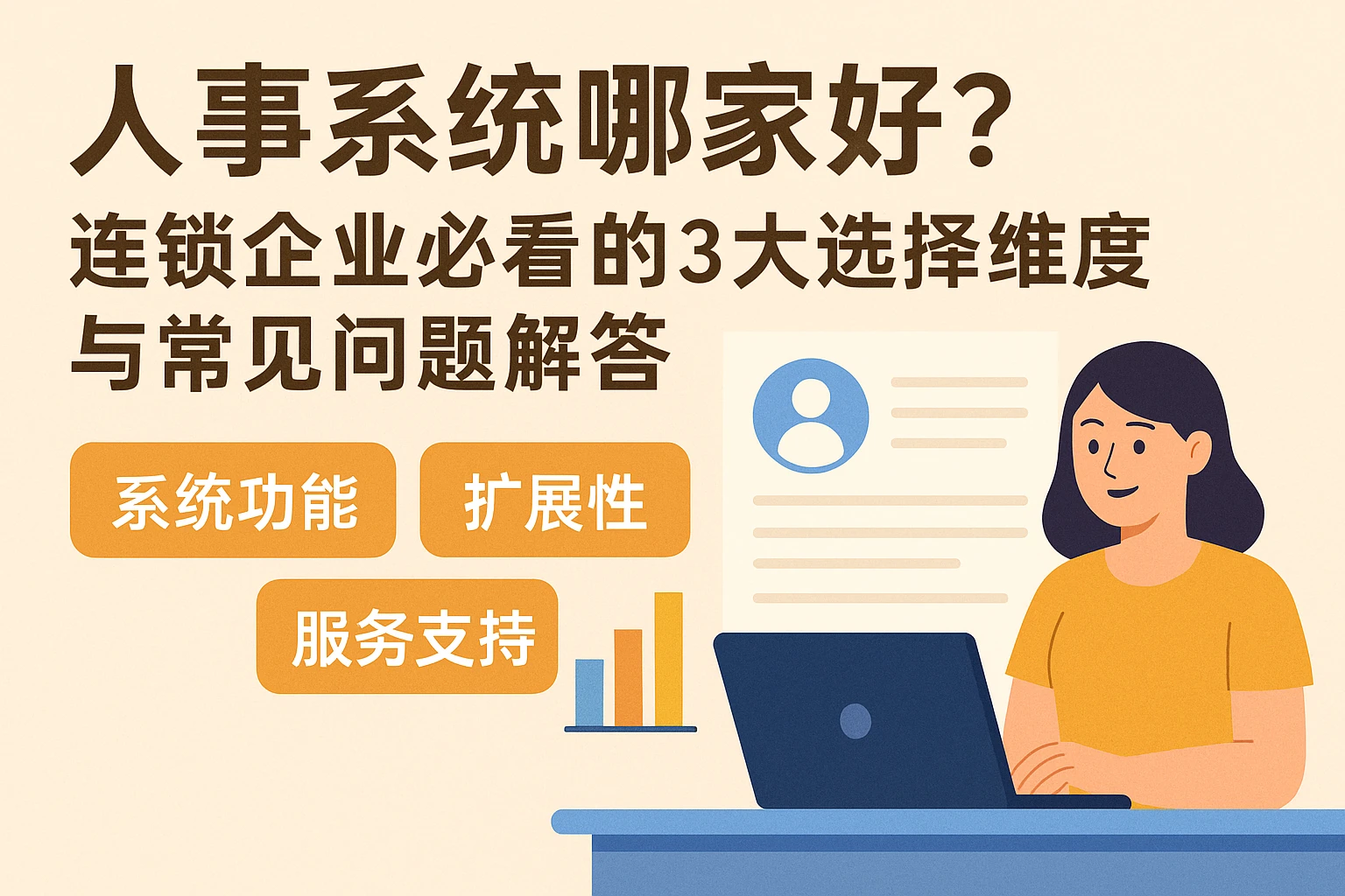 人事系统哪家好？连锁企业必看的3大选择维度与常见问题解答