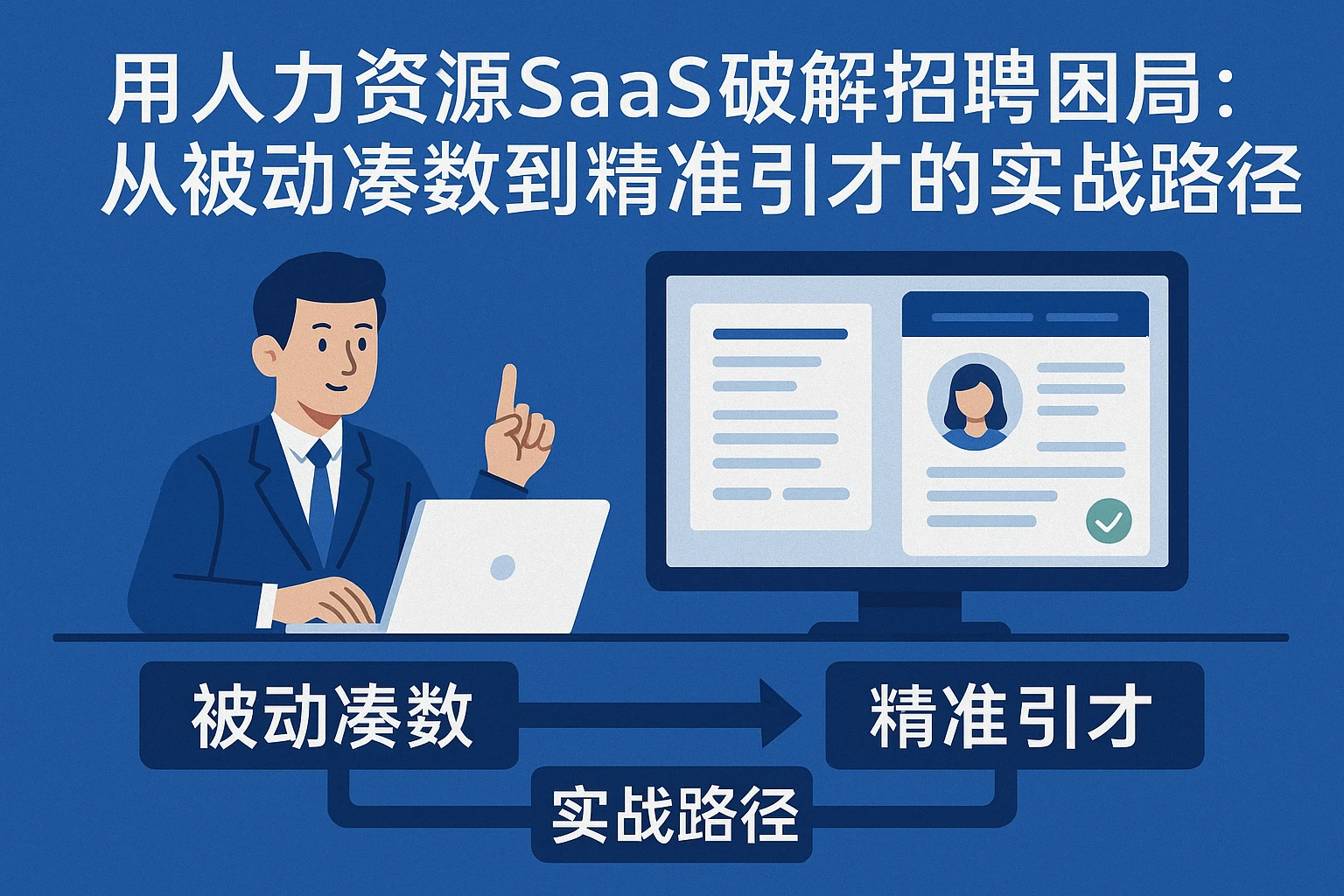 用人力资源SaaS破解招聘困局：从被动凑数到精准引才的实战路径