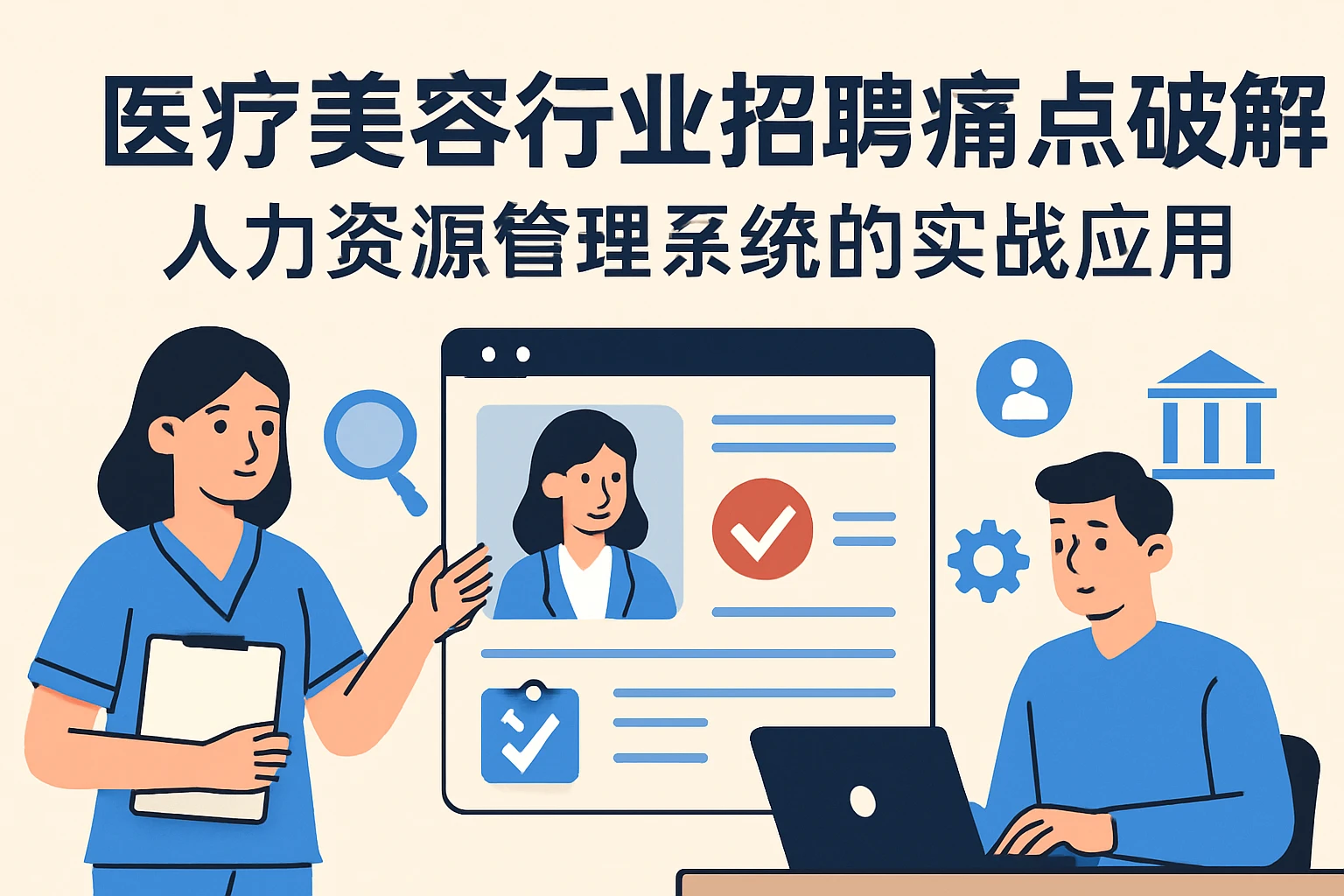 医疗美容行业招聘痛点破解：人力资源管理系统的实战应用