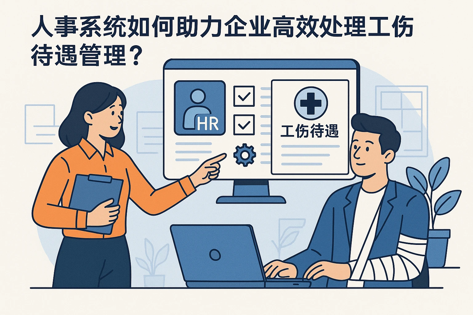 人事系统如何助力企业高效处理工伤待遇管理？