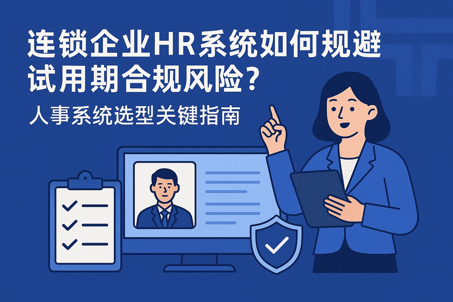 连锁企业HR系统如何规避试用期合规风险？人事系统选型关键指南