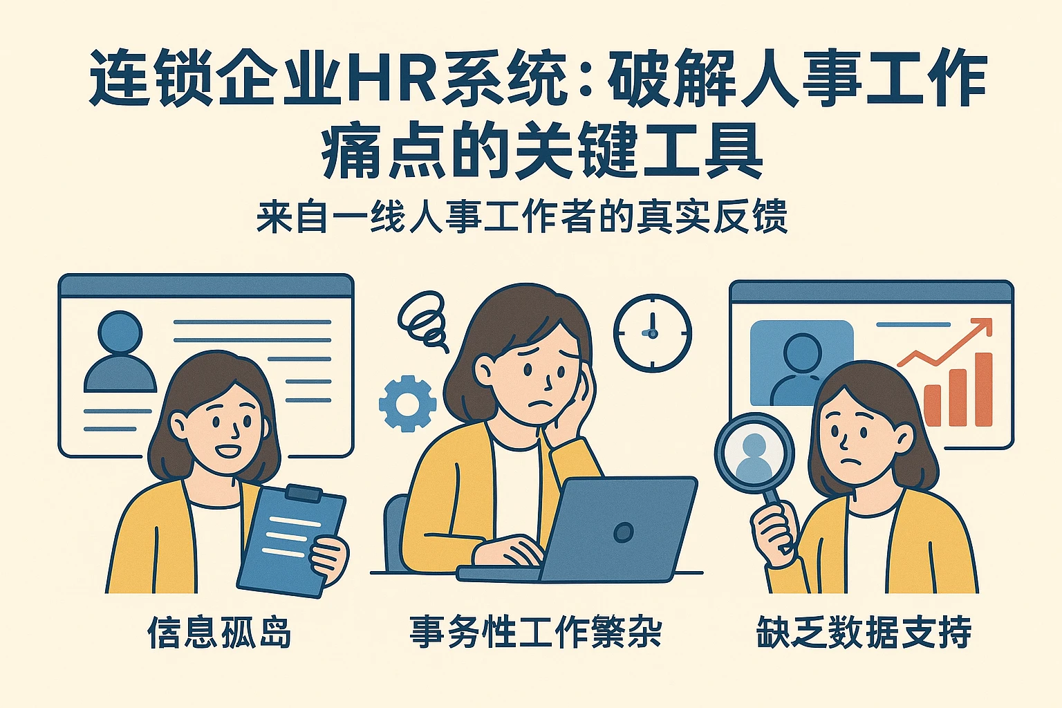 连锁企业HR系统：破解人事工作痛点的关键工具——来自一线人事工作者的真实反馈