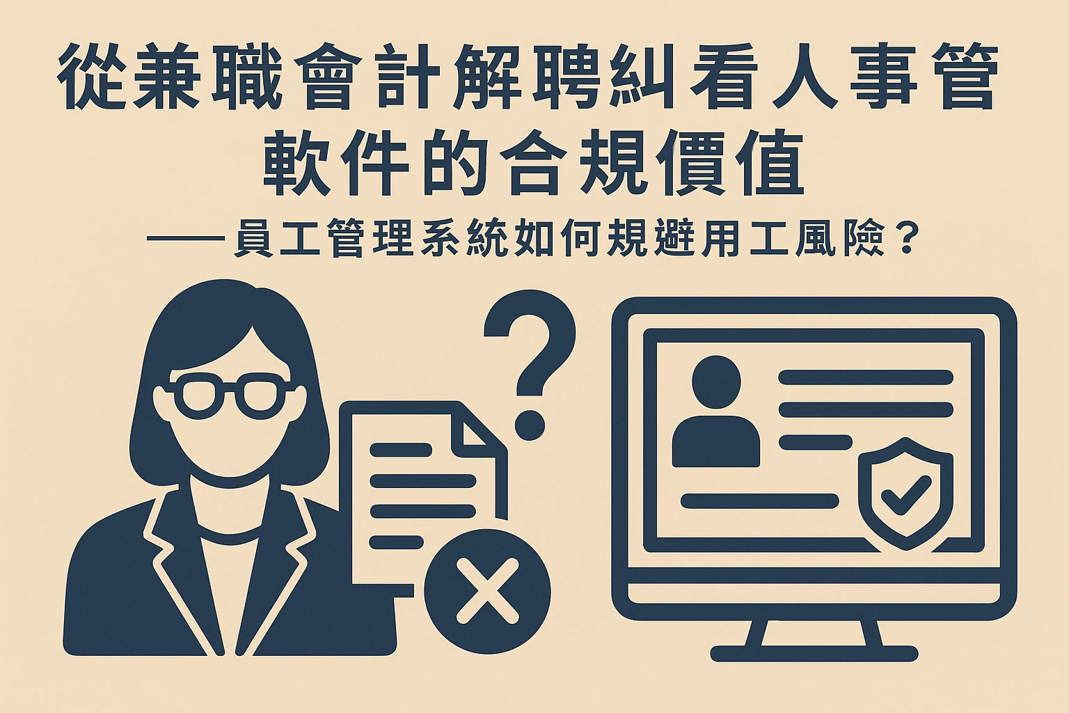 从兼职会计解聘纠纷看人事管理软件的合规价值——员工管理系统如何规避用工风险？