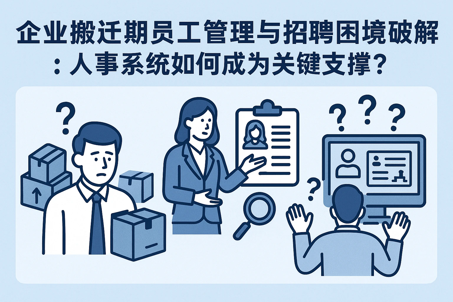 企业搬迁期员工管理与招聘困境破解：人事系统如何成为关键支撑？