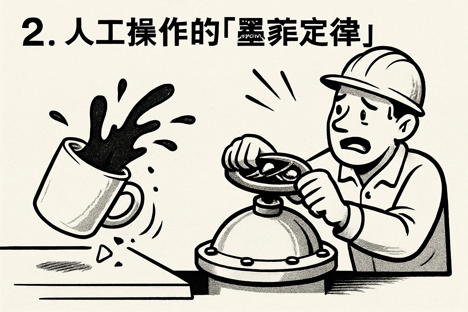 2. 人工操作的“墨菲定律”