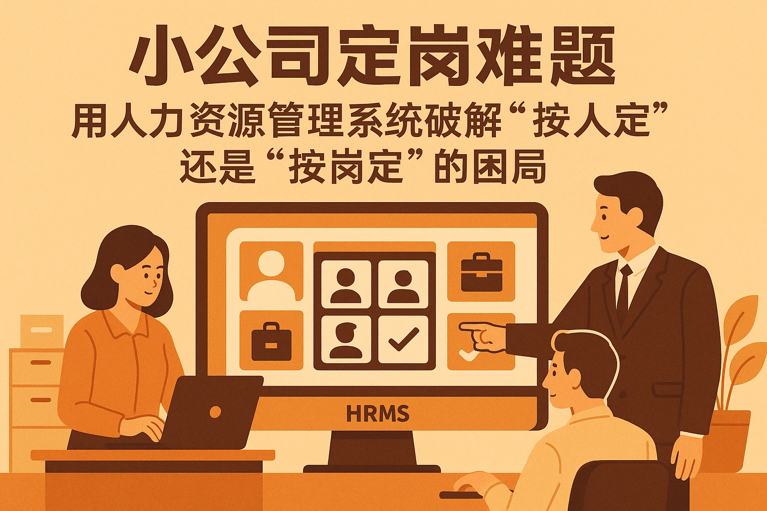 小公司定岗难题：用人力资源管理系统破解“按人定”还是“按岗定”的困局