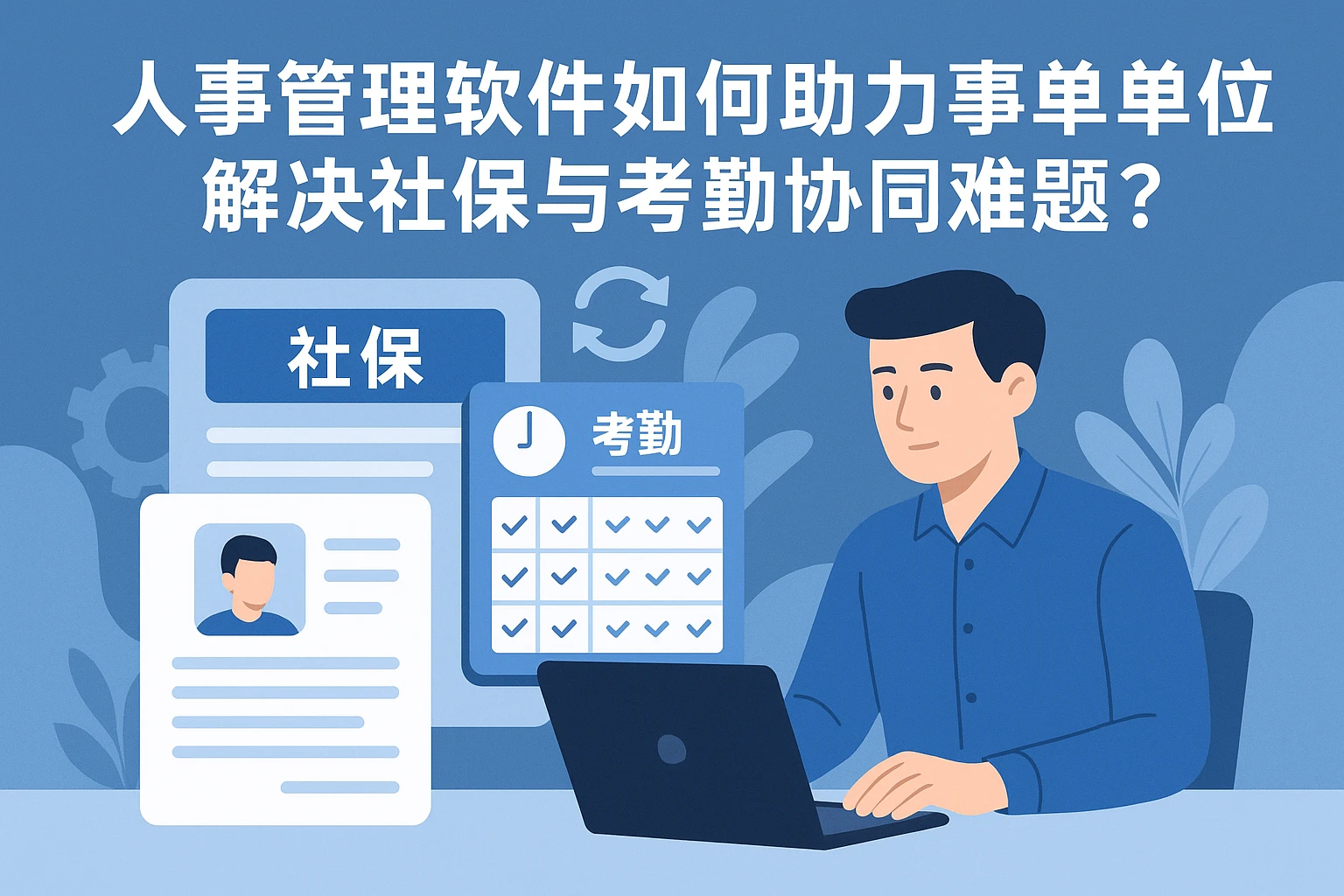 人事管理软件如何助力事业单位解决社保与考勤协同难题？