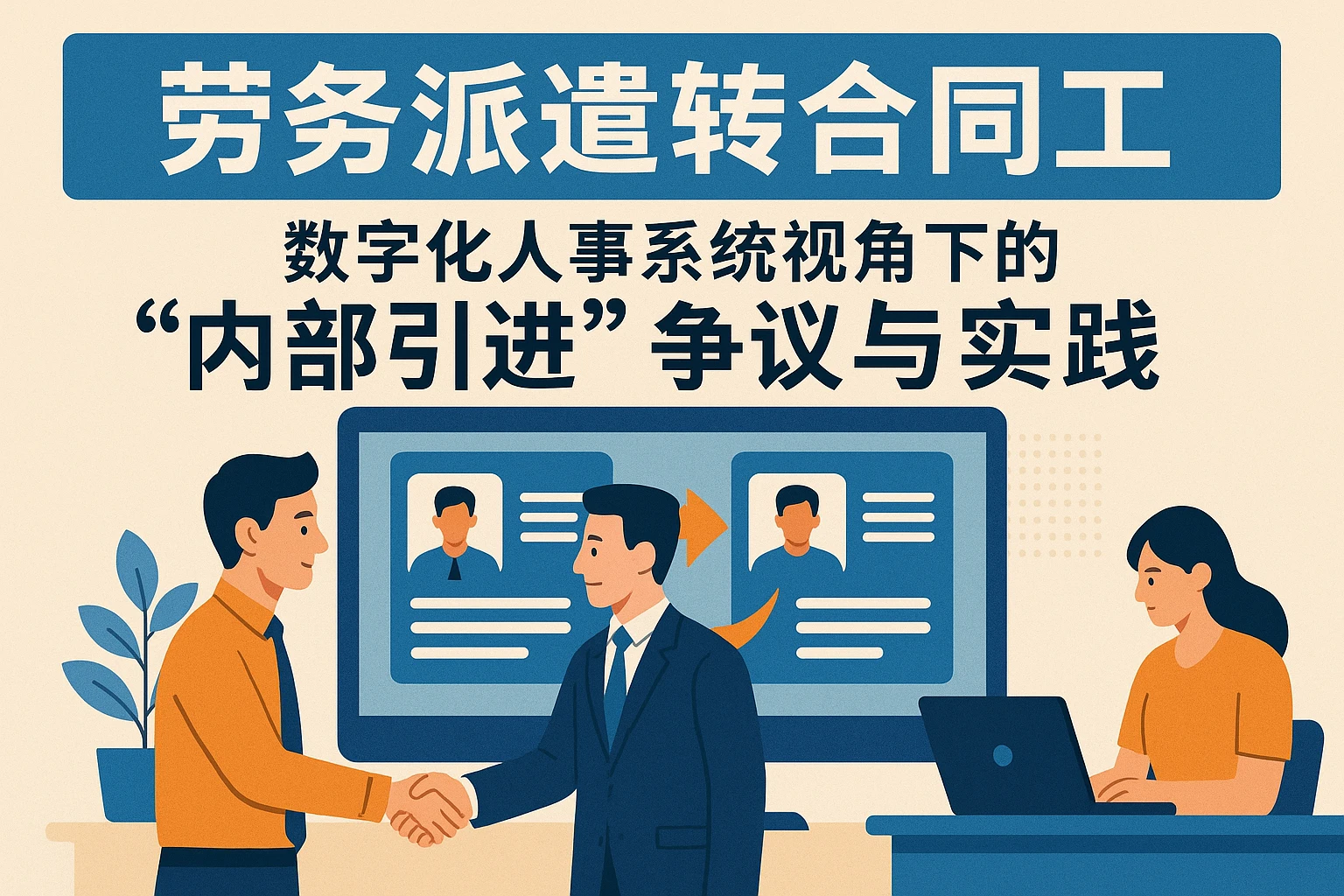 劳务派遣转合同工：数字化人事系统视角下的“内部引进”争议与实践