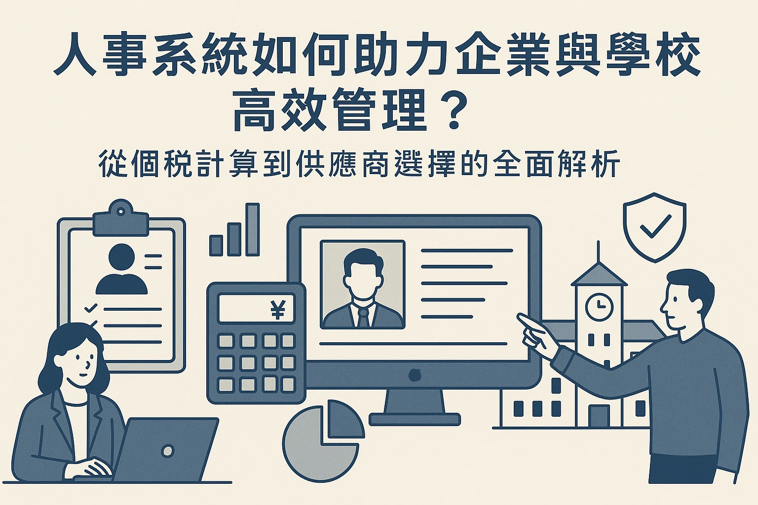人事系统如何助力企业与学校高效管理？从个税计算到供应商选择的全面解析
