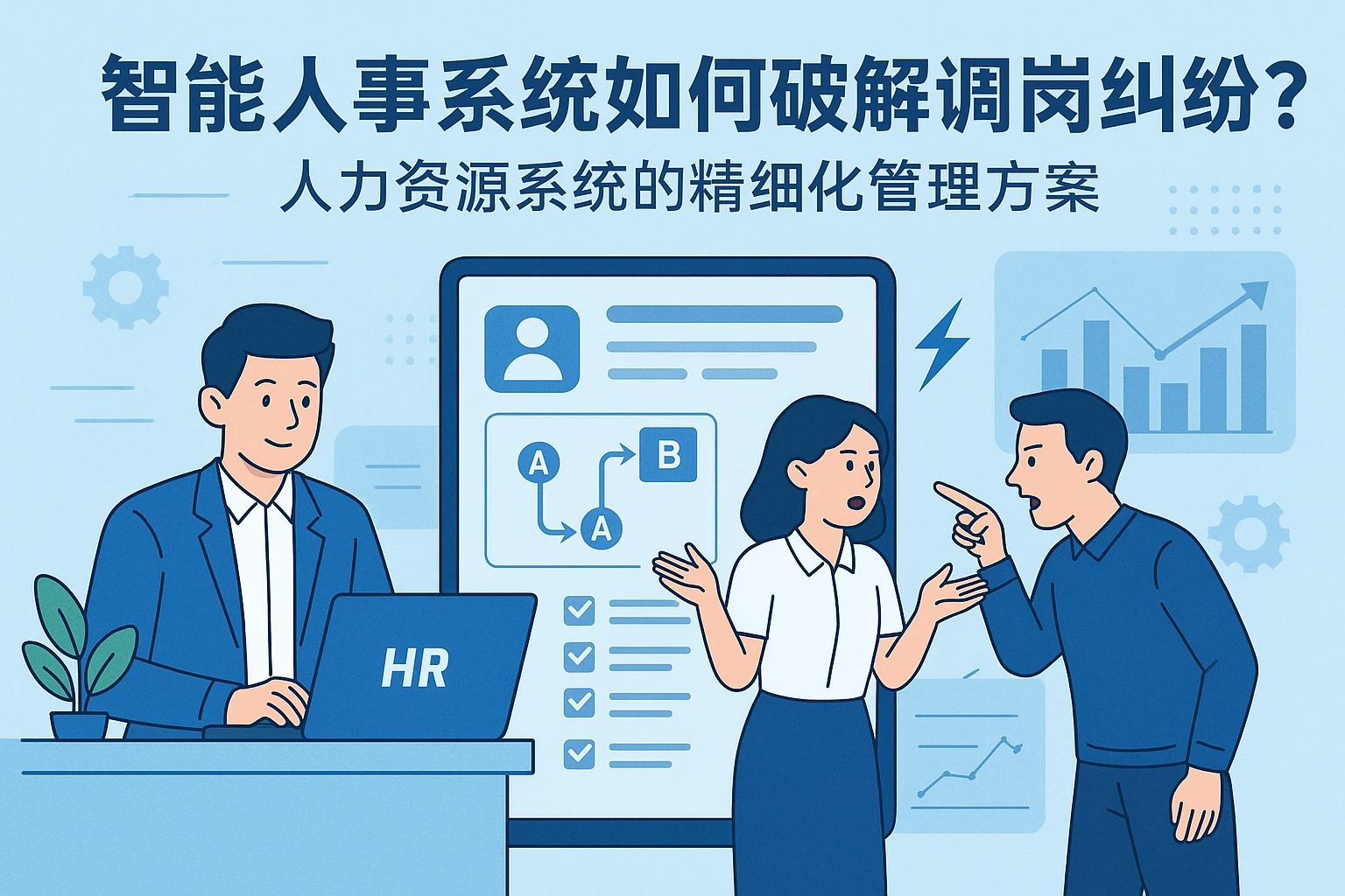 智能人事系统如何破解调岗纠纷？人力资源系统的精细化管理方案