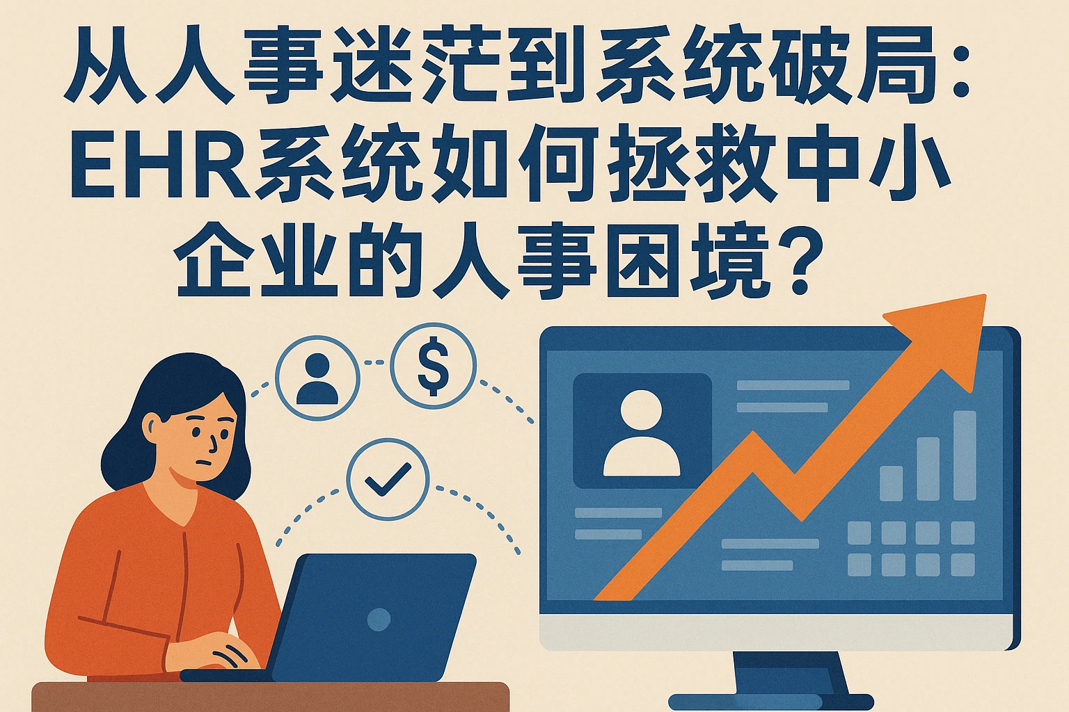 从人事迷茫到系统破局：EHR系统如何拯救中小企业的人事困境？