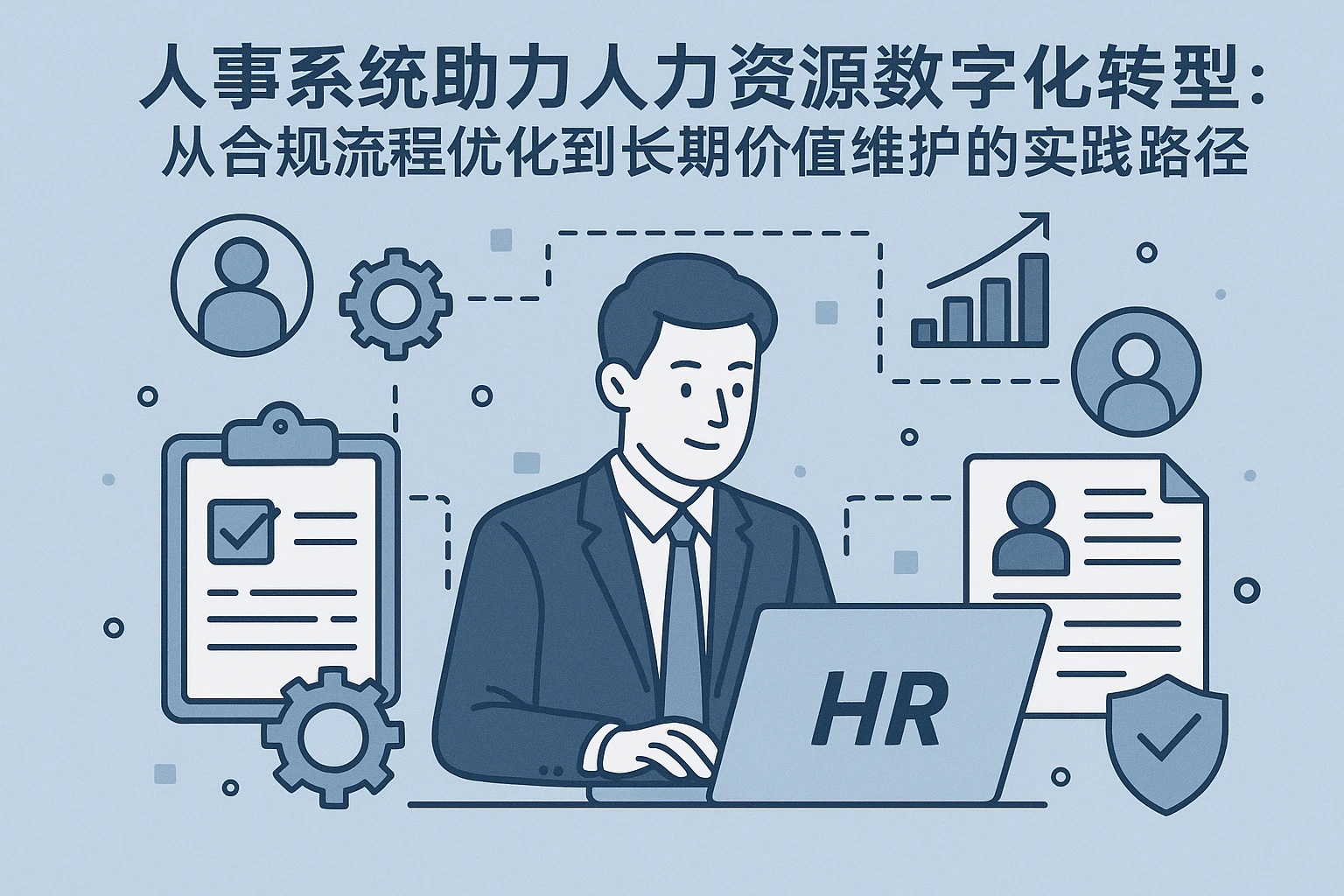 人事系统助力人力资源数字化转型：从合规流程优化到长期价值维护的实践路径