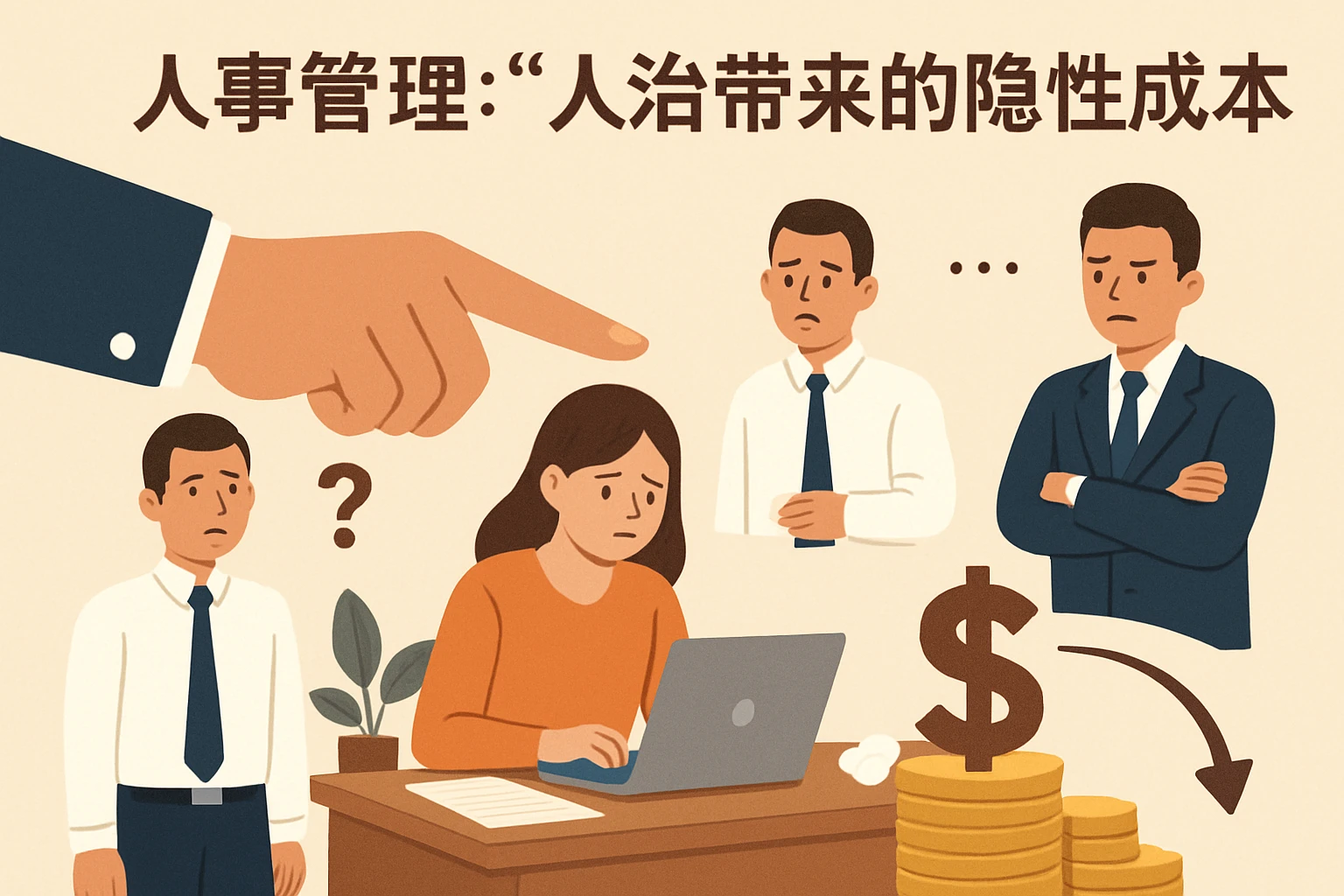 2. 人事管理：“人治”带来的隐性成本