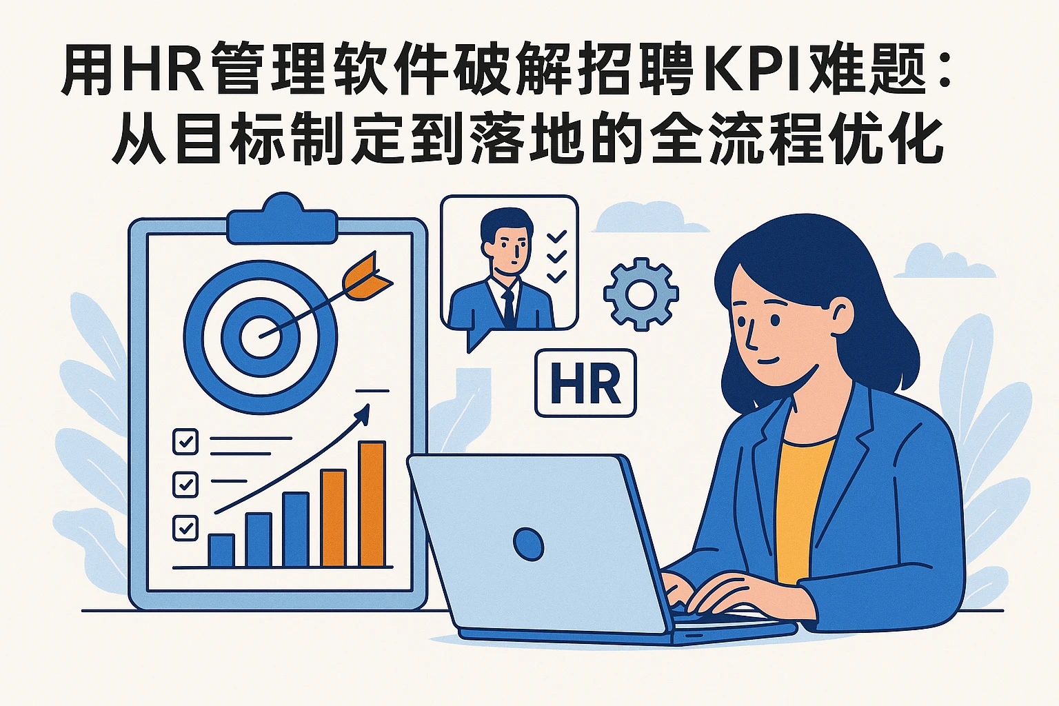 用HR管理软件破解招聘KPI难题：从目标制定到落地的全流程优化