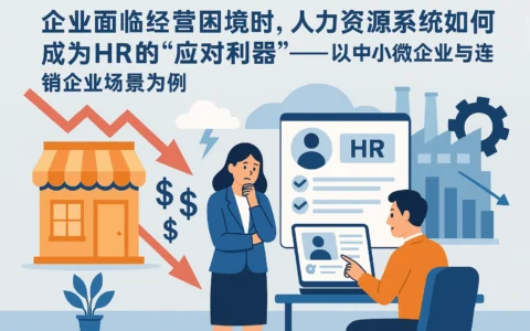 企业面临经营困境时，人力资源系统如何成为HR的“应对利器”——以中小微企业与连锁企业场景为例
