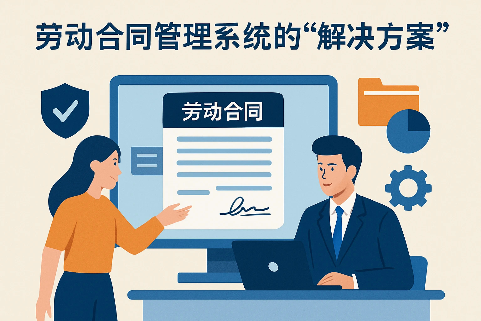 2. 劳动合同管理系统的“解决方案”