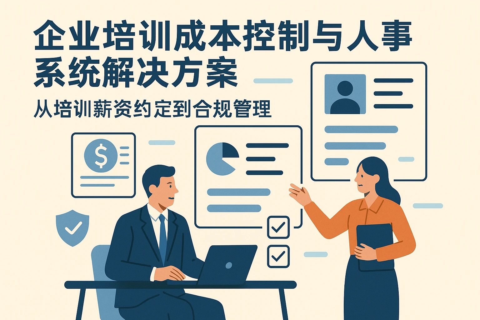 企业培训成本控制与人事系统解决方案：从培训薪资约定到合规管理