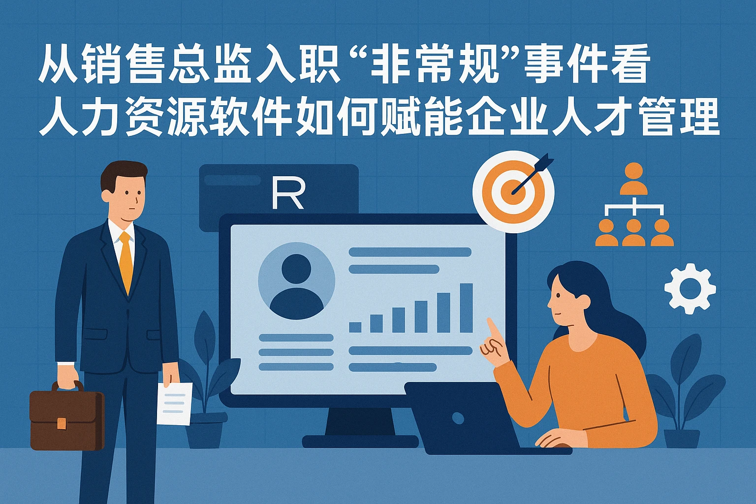 从销售总监入职“非常规”事件看人力资源软件如何赋能企业人才管理