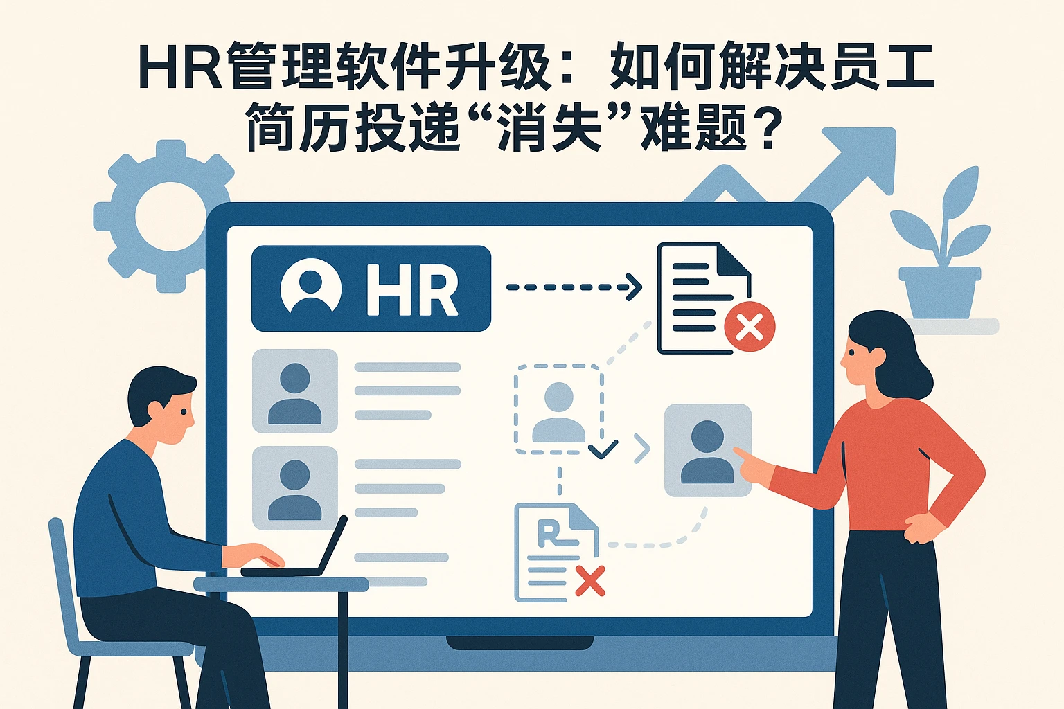 HR管理软件升级：如何解决员工简历投递“消失”难题？