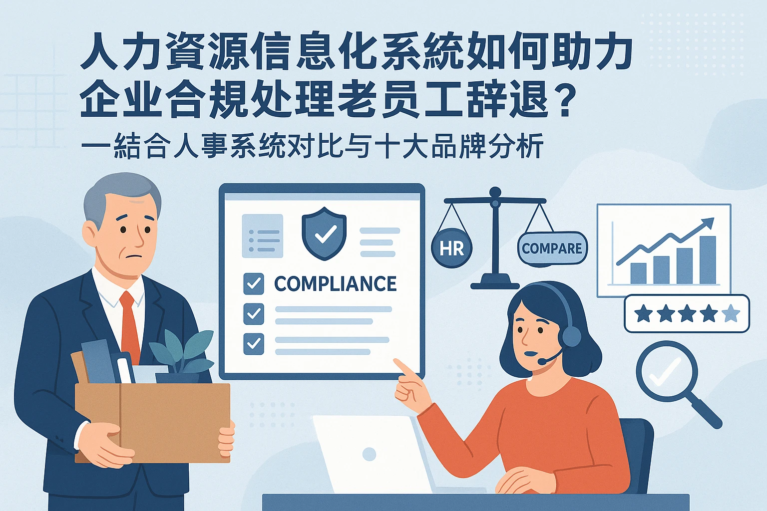 人力资源信息化系统如何助力企业合规处理老员工辞退？——结合人事系统对比与十大品牌分析