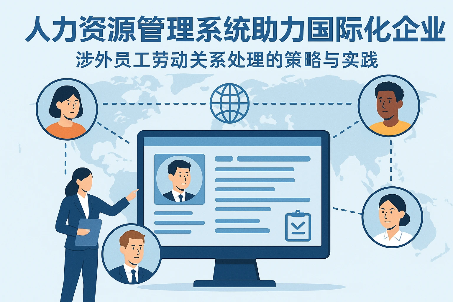 人力资源管理系统助力国际化企业：涉外员工劳动关系处理的策略与实践