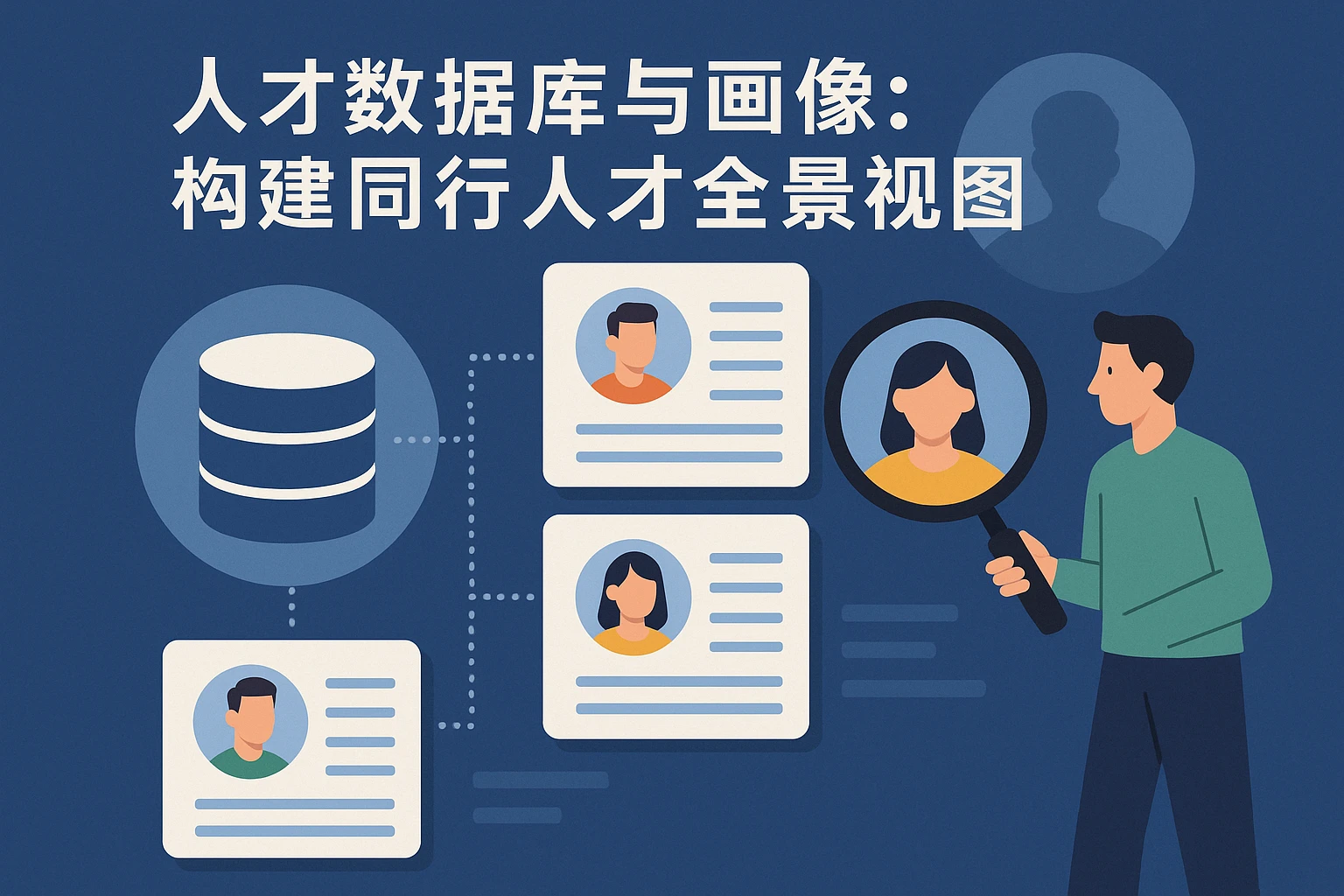 2. 人才数据库与画像：构建同行人才全景视图