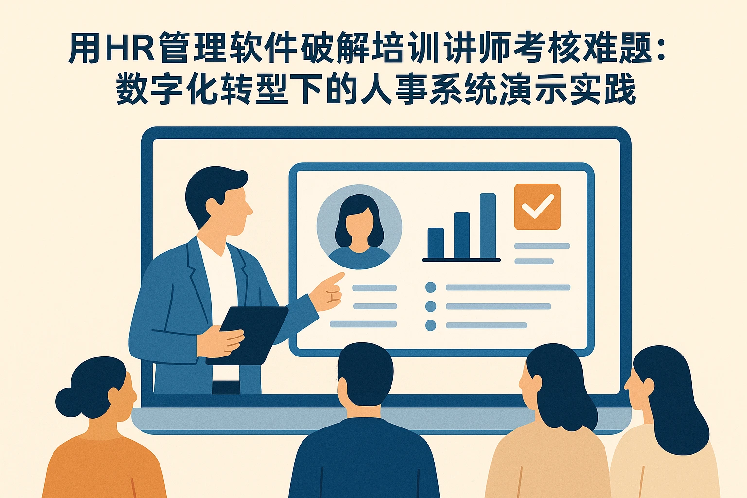 用HR管理软件破解培训讲师考核难题：数字化转型下的人事系统演示实践