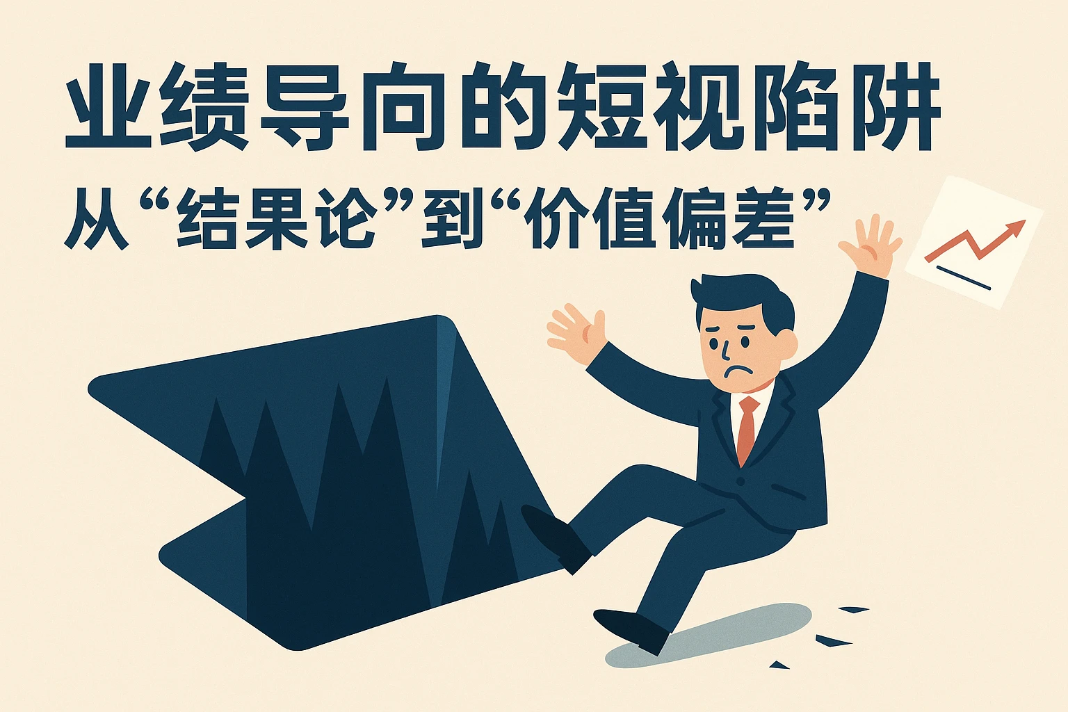 2. 业绩导向的短视陷阱：从“结果论”到“价值偏差”