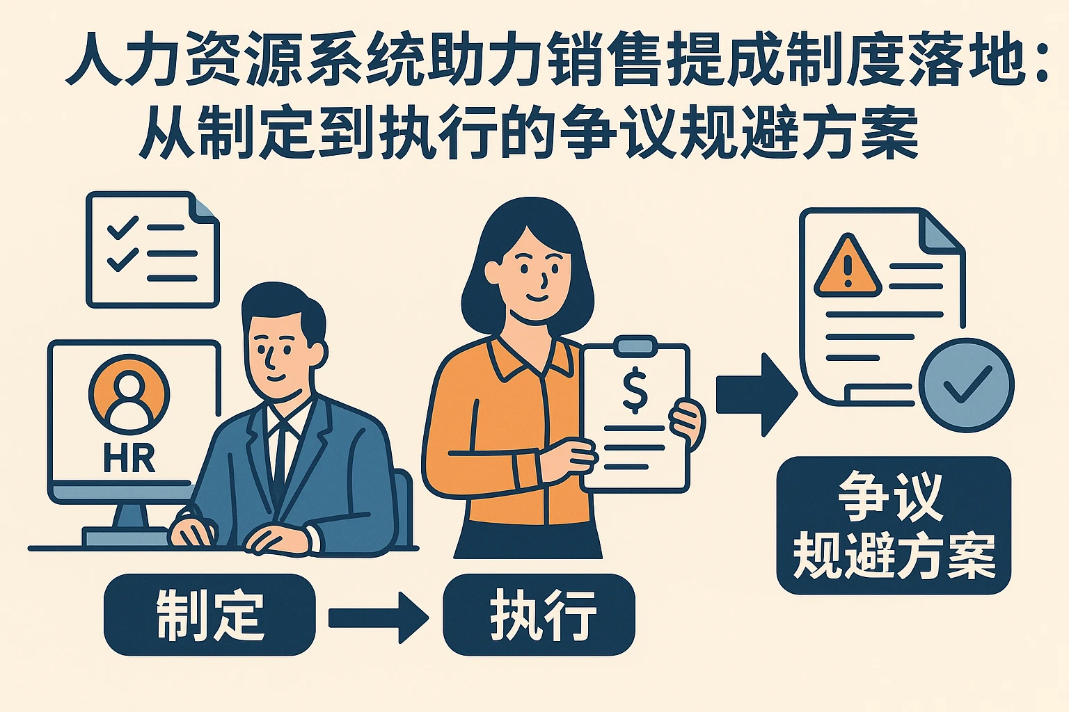 人力资源系统助力销售提成制度落地：从制定到执行的争议规避方案